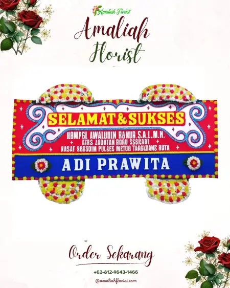Papan Bunga Ucapan Selamat Kuningan