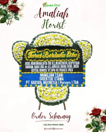 Papan Bunga Duka Kuningan